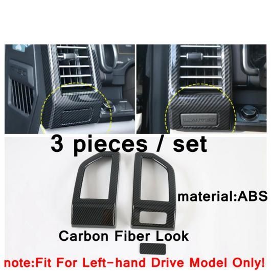 ヘッド ライト スイッチ/ナビゲーション/ギア シフト ボックス/エア AC カバー トリム カーボンファイバー インテリア 適用: フォード/FORD F-150/ラプター 2015-2020 タイプ7 AL-PP-4305 AL 10,799円