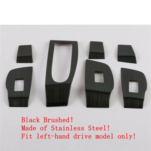 ドア アームレスト パネル ハンドル ホルダー ウインドウ リフト スイッチ ボタン カバー トリム ステッカー ABS/ステンレス スチール 適用: MAZDA3 CX-30 2020 ブラック模様 AL-PP-4414 AL 11,088円