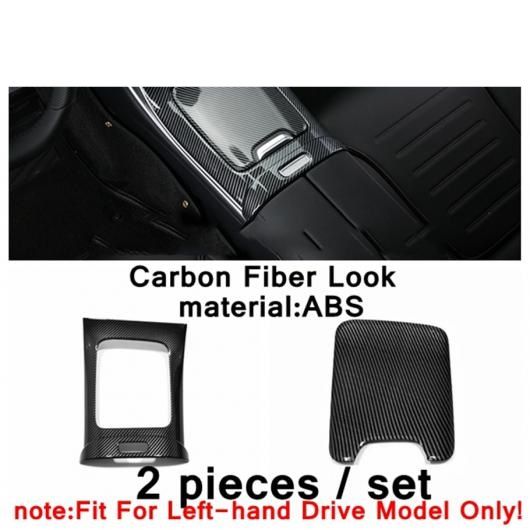 カーボンファイバー アクセサリー 適用: メルセデス・ベンツ C クラス W206 セダン 2022 ドア ステレオ スピーカー/カップホルダー カバー インテリア トリム タイプ13 AL-PP-4435 AL