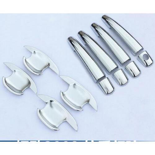 AL 4ピース 適用: プジョー/PEUGEOT 3008 2013 2014 2015 2016 ドア リスト ハンドル ステッカー スパンコール ガーニッシュ タイプ3 AL-PP-5303