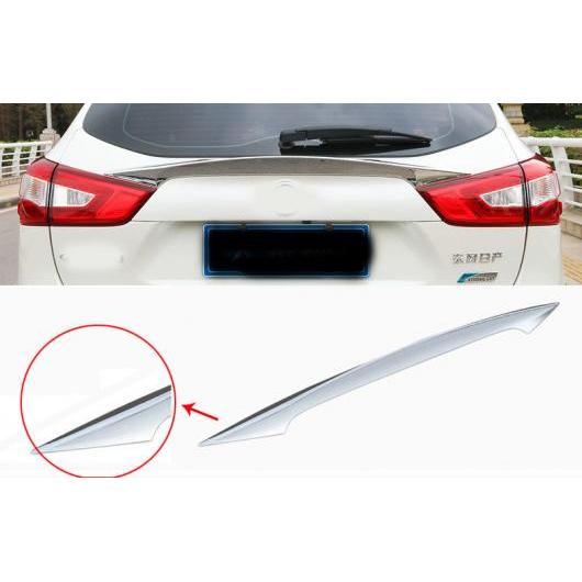 AL 1ピース 適用: 日産 キャシュカイ 2016-2017 トランク ブライト テール 装飾 ストリップ トリム ステッカー タイプ2 AL-PP-5551