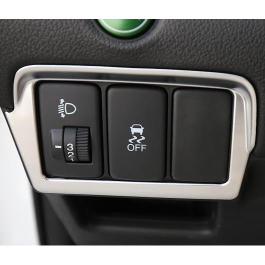 AL 1ピース 適用: ホンダ CRV 2012-2016 ヘッドライト アジャスター スイッチ トリム エネルギー SAVING スイッチ ボタン 装飾 フレーム ホワイト AL-PP-6247