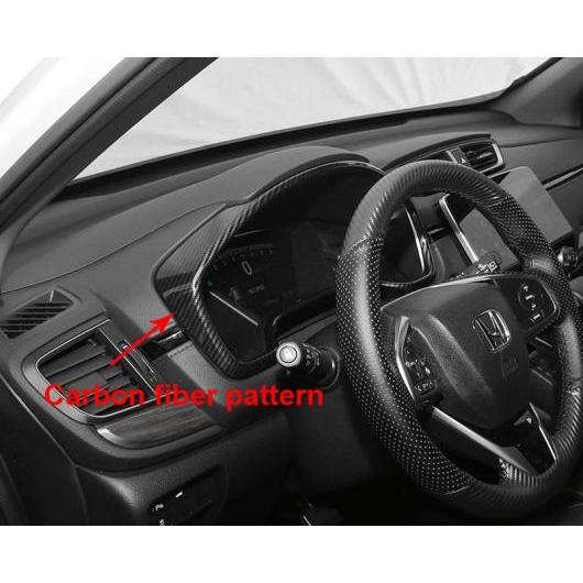 AL 1ピース ABS 適用: ホンダ CRV 2017-2019 インストルメント 装飾 フレーム ブラック AL-PP-6255