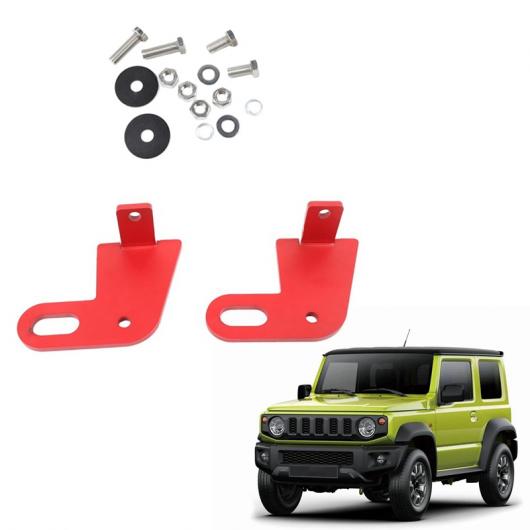 AL リア バンパー トレーラー 牽引 フック キット 適用: スズキ ジムニー 2019 2020 2021 JB64 JB74 エクステリア アクセサリー レッド AL-PP-7230の通販は