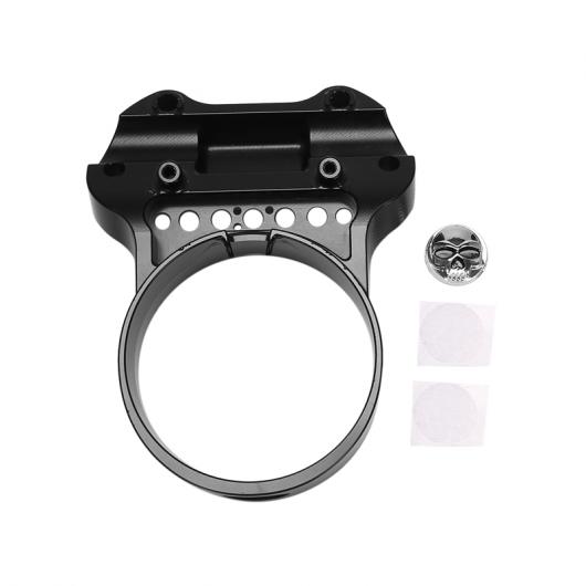 AL オートバイ レトロフィット サイド インストルメント ブラケット フレーム 適用: XL883 1200 X48 ブラック AL-PP-7449