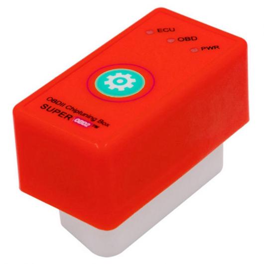 AL 2ピース プラグ ドライブ OBD2 パフォーマンス シップ チューニング ボックス 適用: 原油 オイル レッド AL-PP-8343