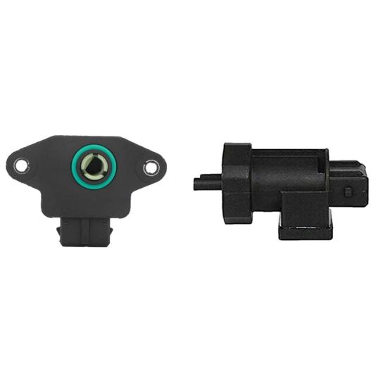 AL 2ピース アクセサリー 1ピース 35170-22010 スロットル ポジション センサー＆1ピース トランスミッション スピード センサー ブラック AL-PP-8710