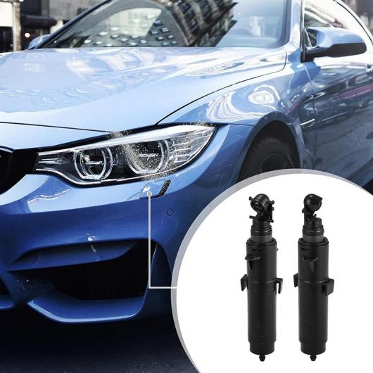 AL ヘッドライト ウォッシャー ノズル ヘッドライト ウォーター スプレー ジェット 適用: BMW X5 F15 X6 F16 X5M F85 X6M F86 2012-2019 ブラック AL-PP-8730の通販は