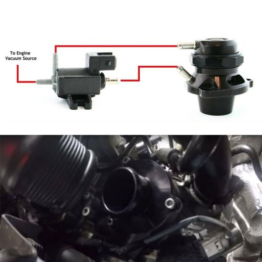 AL ブロー オフ バルブ キット エンジン 統合 プレッシャー リリーフ バルブ キット 適用: BMW N20 2.0T ブラック AL-PP-8881
