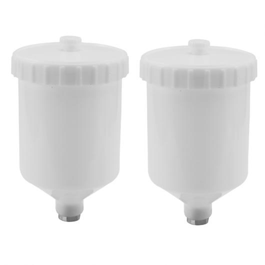 AL 2ピース 600ML ペイント ワーニング CAN エア スプレー ツール プラスチック POT 糸 コネクタ スプレー ツール タイプ1 AL-PP-8920