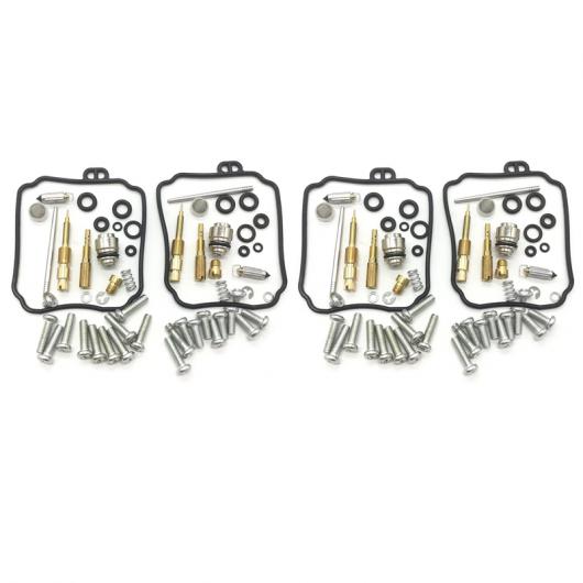 4セット オートバイ キャブレター ガスケット リペア キット 適用: ヤマハ XVS65A V-スター 650 クラシック 1998-2005 タイプ001 AL-QQ-1699 AL