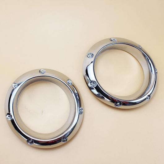 クローム フロント バンパー フォグライト フレーム カバー 左 右 適用: 日産 ピックアップ パラディン 1ペア AL-QQ-3054 ALの通販は