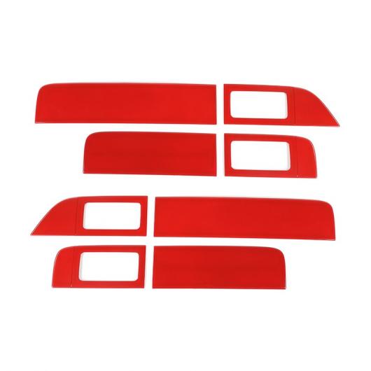 インテリア アクセサリー 適用: フォード/FORD F150 インナー ドア アームレスト パネル 装飾 カバー ステッカー フォード/FORD F150 ラプター 2009-2014 レッド AL-RR-2196 ALの通販は
