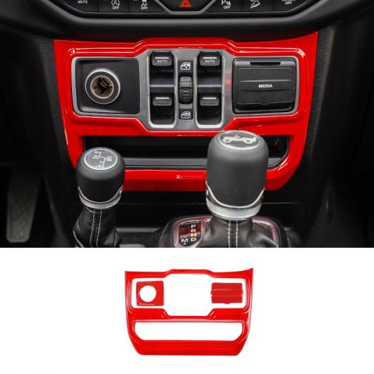 レッド インテリア 装飾 ステッカー インテリア アクセサリー 適用: ジープ/JEEP グラディエーター JT ラングラー JL 2018 2019 2020 2021 ウインドウ コントロール パネル AL-RR-2264 AL