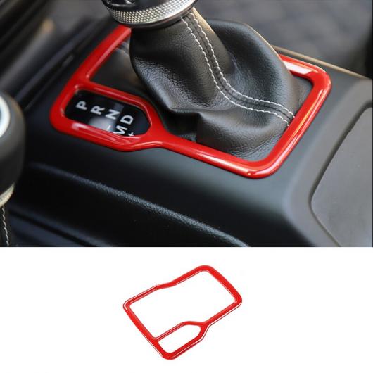 レッド インテリア 装飾 ステッカー インテリア アクセサリー 適用: ジープ/JEEP グラディエーター JT ラングラー JL 2018 2019 2020 2021 ギア シフト AL-RR-2264 ALの通販は