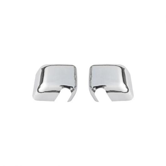 2/4ドア バックミラー ミラー カバー シェル ベース 装飾 トリム ステッカー エクステリア アクセサリー 適用: ジープ/JEEP ラングラー JK 2007-2017 クローム 2ピース AL-RR-2299 AL