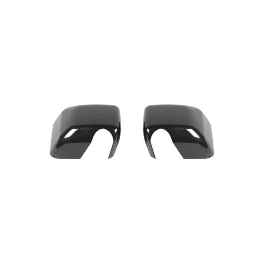 2/4ドア バックミラー ミラー カバー シェル ベース 装飾 トリム ステッカー エクステリア アクセサリー 適用: ジープ/JEEP ラングラー JK 2007-2017 カーボンファイバー 2ピース AL-RR-2299 AL