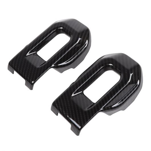 ABS フロント フード ラッチ ロック キャッチ トリム カバー 2/4ドア アクセサリー 適用: ジープ/JEEP グラディエーター JT ラングラー JL 2018-2021 カーボン調 AL-RR-2315 AL