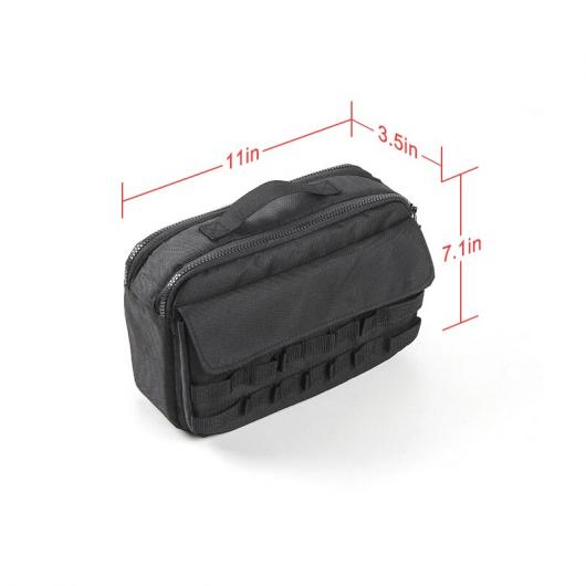 アウトドア スポーツ トラベル キャンプ ツール キット ストレージ バッグ アクセサリー 適用: ジープ/JEEP ラングラー JK JL TJ 1997-2021 A AL-RR-2327 AL