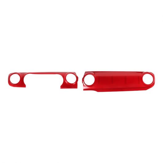 ダッシュボード センター コントロール パネル 装飾 カバー アクセサリー 適用: ジープ/JEEP ラングラー JL グラディエーター JT 2018 2019 2020 2021 レッド AL-RR-2388 AL