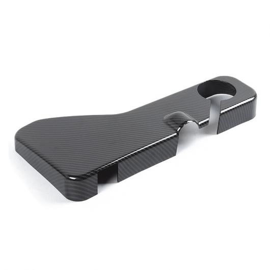 ABS ブラック エンジン フード クーラント メンバー 装飾 カバー トリム インテリア アクセサリー 適用: ダッジ/DODGE チャレンジャー チャージャー 2011-2020 カーボン調 AL-RR-2399 AL