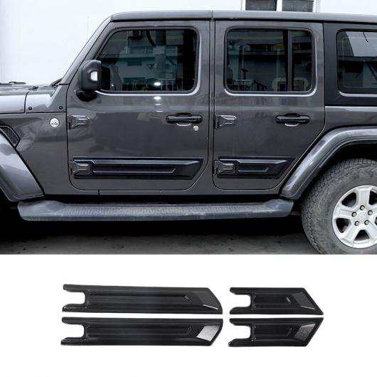 エクステリア ブラック ステッカー セントラル コントロール 装飾 カバー トリム アクセサリー 適用: ジープ/JEEP ラングラー JL 2018-20の通販は