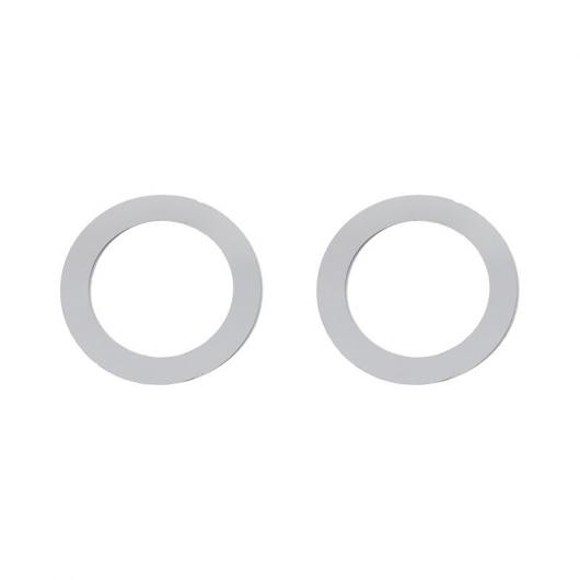 2ピース インテリア リア トランク スピーカー 装飾 カバー トリム ステッカー 適用: ジープ/JEEP グランド チェロキー/CHEROKEE 2011〜 の通販は
