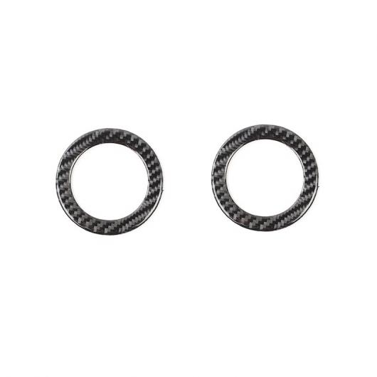 2ピース インテリア リア トランク スピーカー 装飾 カバー トリム ステッカー 適用: ジープ/JEEP グランド チェロキー/CHEROKEE 2011〜 ソフト カーボンファイバー AL-RR-2450 AL 7,129円
