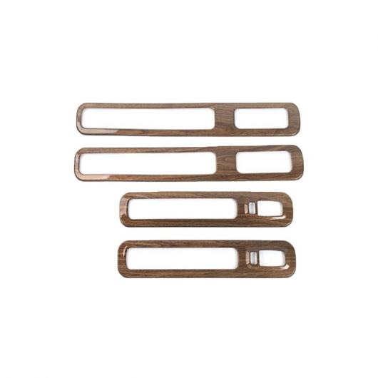 ABS 木目調 インテリア 装飾 カバー トリム ステッカー 適用: 日産 パトロール Y62 2017 アップ アクセサリー ルーフ 吹き出し口 カバー AL-RR-2489 ALの通販は