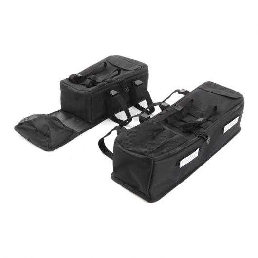 2ピース トランク サイド ドア ロール バー アンチ-ロール ストレージ