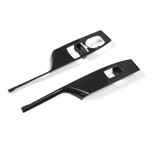 ABS ウインドウ リフト スイッチ パネル 装飾 カバー 適用: シボレー/CHEVROLET カマロ 2017〜 カーボン調 AL-RR-2674 ALの通販は