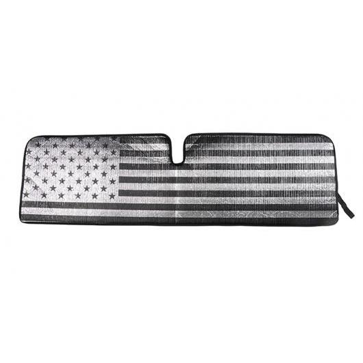 サンシェード 適用: ジープ/JEEP ラングラー JK 2007-2017 フロント シールド サンシェード サン シールド カバー 紫外線対策 ジープ/JEEP ラングラー JK アメリカン 旗 AL-RR-2946 AL
