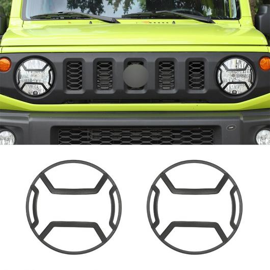 ランプ ボンネット 適用: スズキ ジムニー JB74 鉄 フロント ヘッドライト ランプ 装飾 カバー アクセサリー スズキ ジムニー 2019-2022 タイプF AL-RR-2992 AL