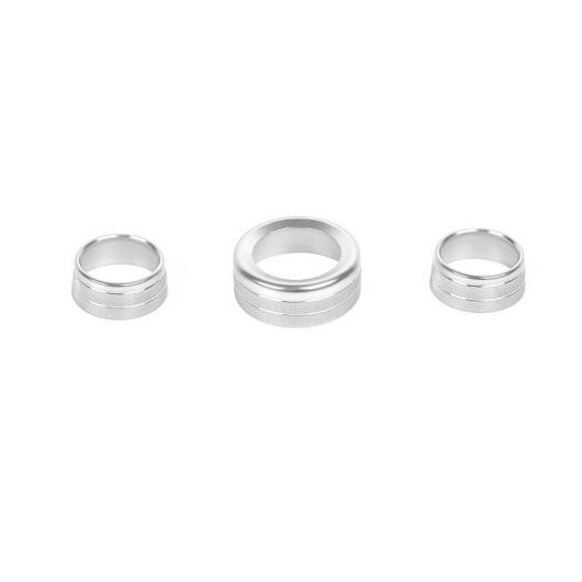 インテリア オーディオ マニュアル エアコン スイッチ ボタン ノブ 装飾 リング アクセサリー 適用: スズキ ジムニー 2019〜 シルバー AL-RR-3027 ALの通販は
