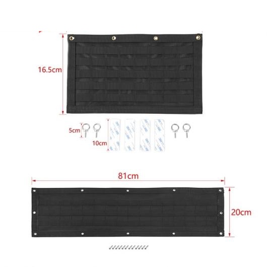 テール ドア ストレージ バッグ 多機能 テールゲート ツール キット ポケット オーガナイザー アクセサリー 適用: スズキ ジムニー ブラック AL-RR-2559 AL : Fgtagtal テールゲートストレージバッグ Hummer H3 2005