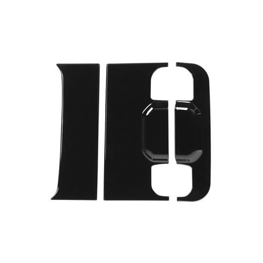 ステッカー 適用: ジープ/JEEP ラングラー JL エクステリア テールゲート ハンドル 装飾 パネル カバー ステッカー ジープ/JEEP ラングラー JL 2018〜 ブラック AL-RR-3056 AL