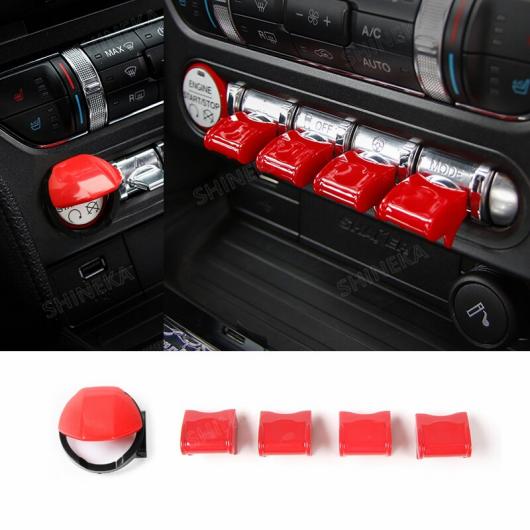 保護 ステッカー 適用: フォード/FORD マスタング レッド インテリア 装飾 カバー キット アクセサリー フォード/FORD マスタング 2015〜 5ピース AL-RR-3099 ALの通販は 14,291円