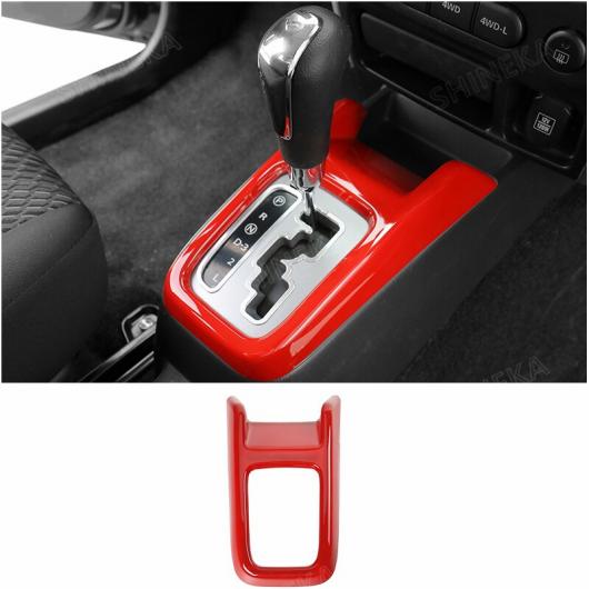 インテリア 保護 アクセサリー 適用: スズキ ジムニー レッド 装飾 ステッカー キット スズキ ジムニー 2007-2017 ギア シフト トリム AL-RR-3100 AL