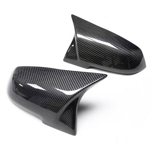 適用: BMW 1 2 3 4 Xシリーズ リア ビュー サイド ミラー カバー F20 F21 F22 F23 F30 F32 F36 X1 E84 F87 M2 カーボンファイバー パターン アクセサリー カーボン調 AL-RR-5991 AL