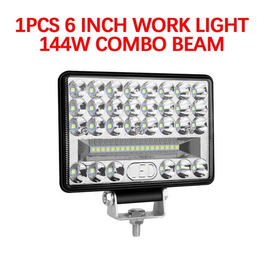 4-7インチ 7200LM 12V 24V 54-204W LED ライト オフロード スポット 投光ランプ LED ワーク ライト 適用: トラック ボート トラクター 4X4 ATV ヘッドライト 144W 1ピース 4000LM AL-RR-6566 AL