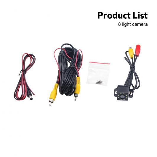 広角 HD バックミラー カメラ リア ビュー ビデオ 車両 カメラ バックアップ リバース カメラ 12 LED ナイト ビジョン パーキング カメラ タイプB AL-RR-6755 ALの通販は