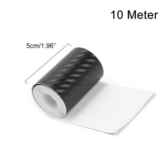 AL 3D カーボンファイバー ステッカー DIY ペースト プロテクター ストリップ オート ドア シル サイド ミラー 傷防止 テープ 5m×10m AL-RR-6781の通販は 8,290円