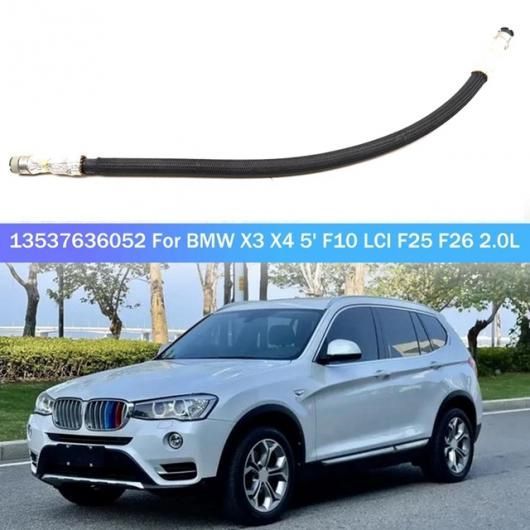 1 ピース フューエル ホース チューブ パーツ アクセサリー 適用:BMW X3 X4 5' F10 LCI F25 F26 2.0L 13 53 7 636 052/13537636052 ブラック AL-SS-2703 AL