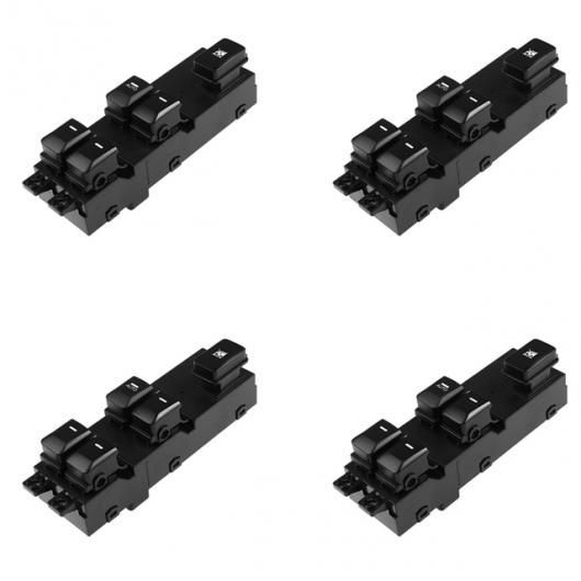 4X フロント 左ハンドル 運転席側 電動 パワー ウインドウ スイッチ 適用:起亜 ピカント 93570 - 1Y960 935701Y960 ブラック AL-SS-2794 AL