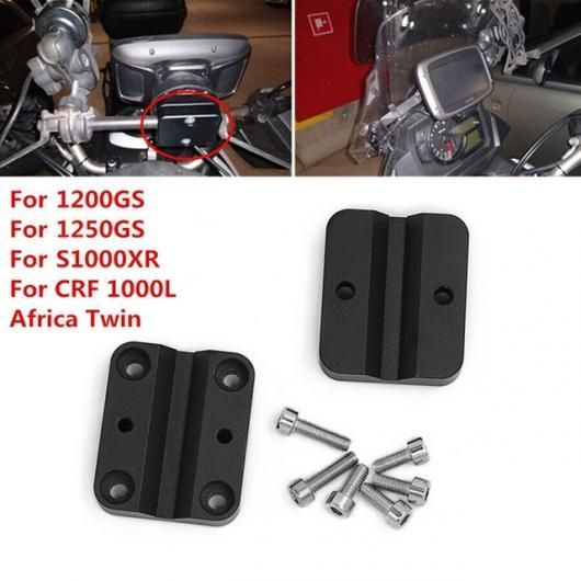 オートバイ SATNAV 電話 GPS ナビゲーション ホルダー ブラケット 適用:- BMW R1200GS アドベンチャー F800GS 2012 - 2017 CRF1000L ブラック AL-SS-2945 AL