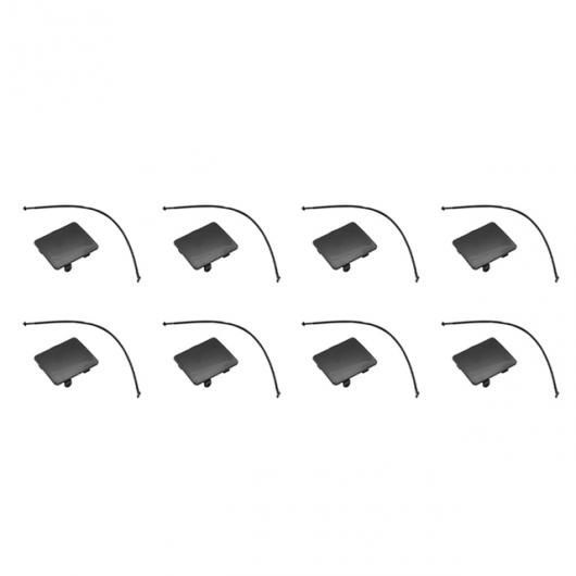 8X サイド スカート ジャック ホール カバー バンパー キャップ 1406980330 適用:メルセデス ベンツ S - クラス W140 W220 2000 - 2006 ブラック AL-SS-3015 AL 8,115円