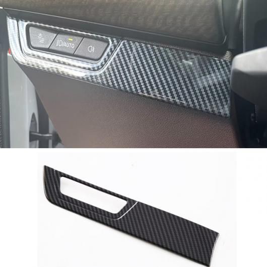 適用: BMW X1 U11 2023 2024 ABS カーボンファイバー インテリア アクセサリー ステアリング ホイール カバー ヘッドライト スイッチ SR-AA-0242の通販は