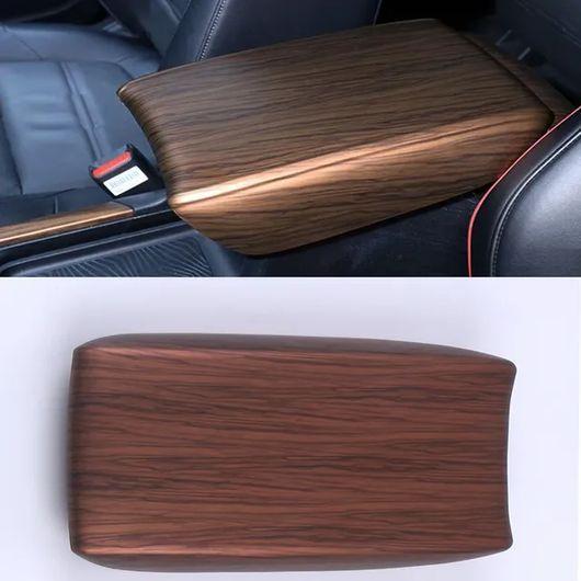 適用: ホンダ CRV CR-V 2017 2018 2019 2020 2021 2022 ピーチ ウッド インテリア アクセサリー 装飾 アームレスト パネル カバー SR-AA-0268