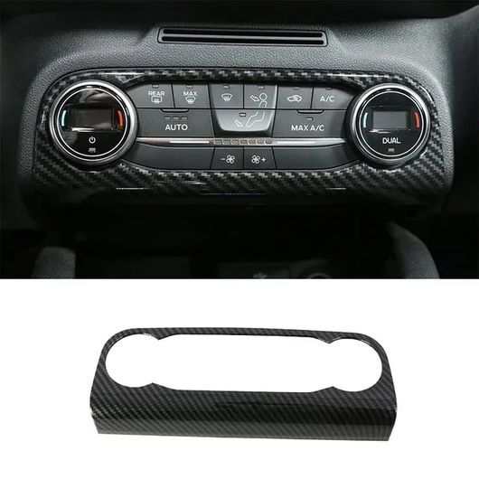 適用: フォード/FORD フォーカス MK4 2019-2021 ABS カーボンファイバー ウインドウ スイッチ パネル AC センター AC カバー SR-AA-0427の通販は