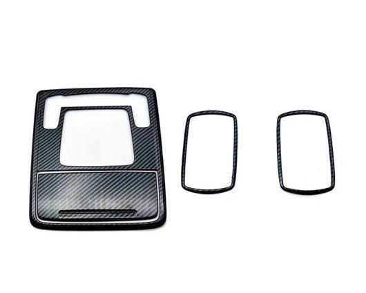 インテリア アクセサリー 適用: ホンダ ステップワゴン スパーダ 2022 2023 ABS カーボン ギア シフト パネル リード ライト 4ピース SR-AA-0450
